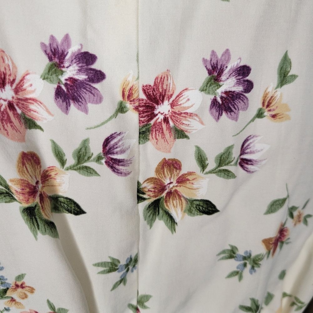 Vintage MEG LAUREN floral dress - Picture 6 of 14